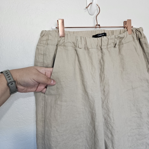 Quince | Organic Linen Pants In Driftwood Womens Small - Picture 5 of 10